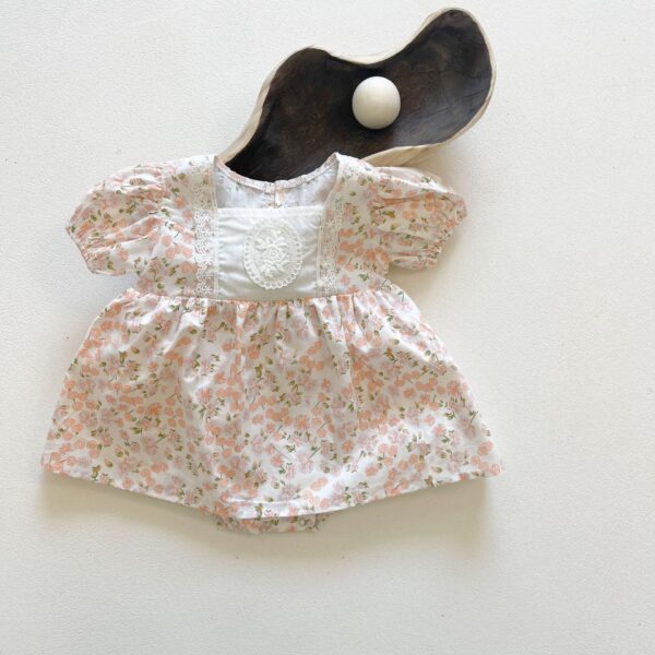 Korean Version Of Floral Princess Dress - Image 3