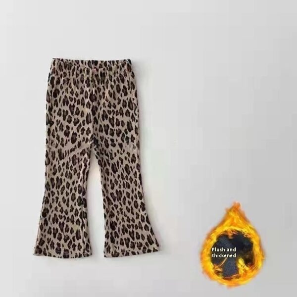 Girls' Fleece-linedno Fleece-lined Horn Pants - Image 3