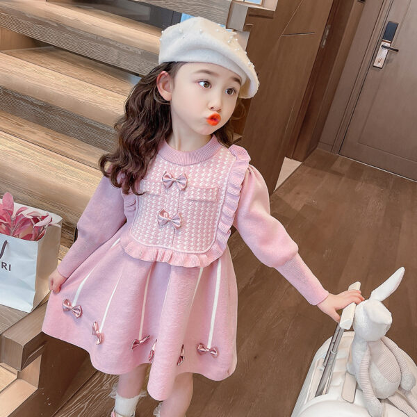 Girls' New Baby Woolen Skirt - Image 6