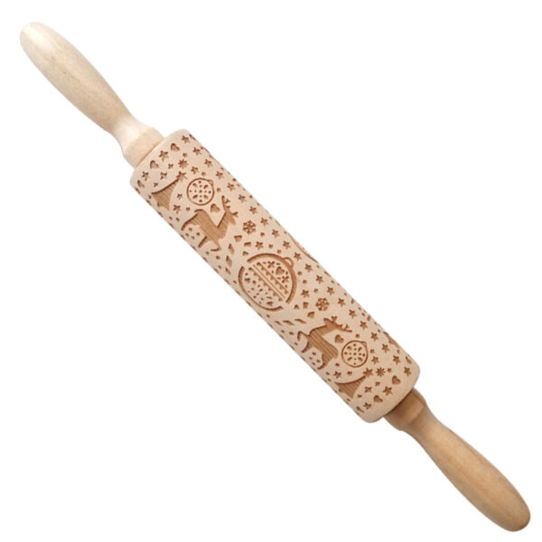 Wooden Cookie Dough Stick Crafts For Christmas - Image 10