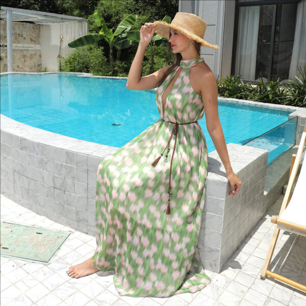 Women's Fashion Simple Printed Dresses - Image 6