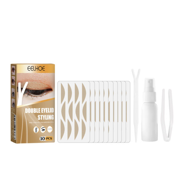Double Eyelid Stickers Eye Beauty Tape Lace Mesh Invisible - Image 5
