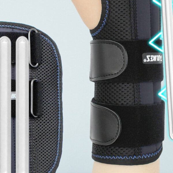 Sports Steel Plate Support Wristband - Image 5