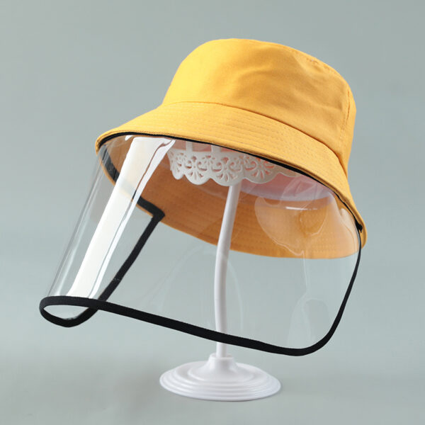 Child Protection Products Hot Buy Anti-spitting Protective Hat Dustproof Cover Kids Boys Girls Fisherman Hat - Image 5