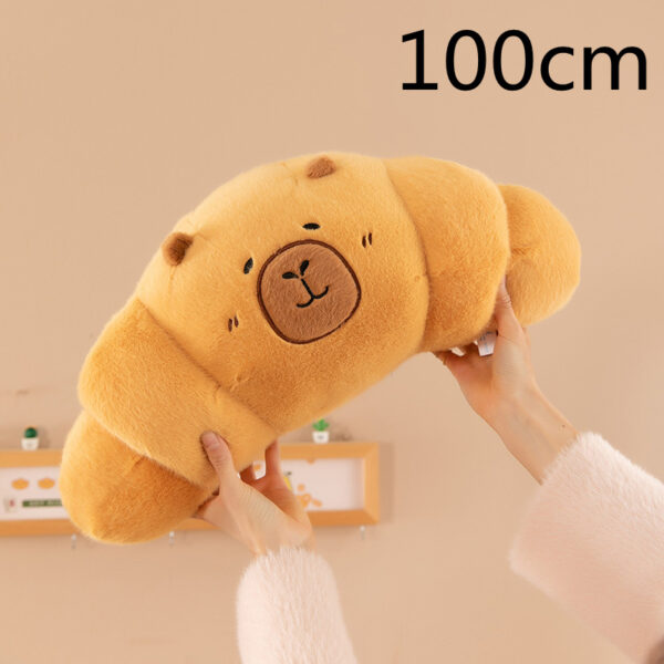 Capybara Croissant French Stick Plush Toy Large - Image 7