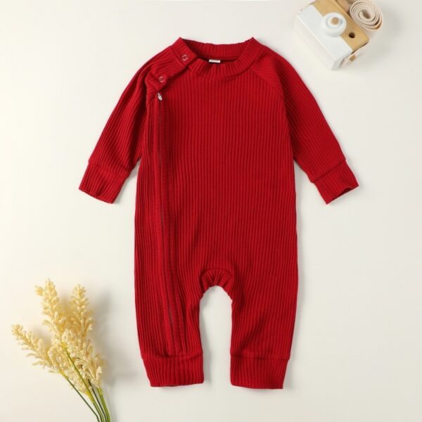 Fashionable Zipper Pit Strip Jumpsuit