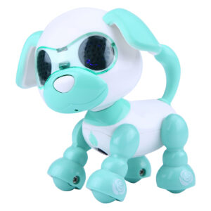 Robot Dog Pet Toy Smart Kids Interactive Walking Sound Puppy LED Educational Gift (Green)