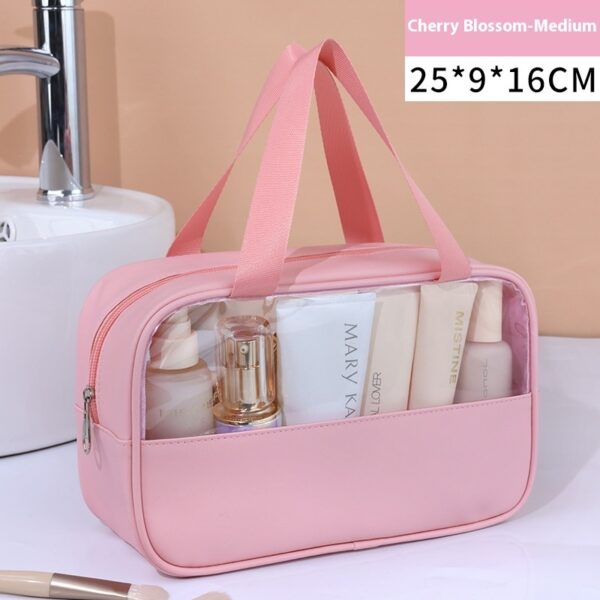 Large Capacity Cosmetic Bag Women's Transparent - Image 10