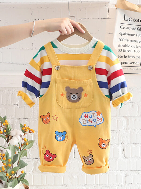 Boys' Top Overalls Suit - Image 2