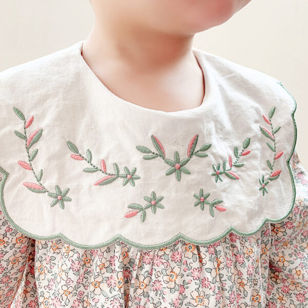 Girls' Crawl Clothes, Baby Flowers, Clothes Out Of One-Piece Fart Clothes - Image 4