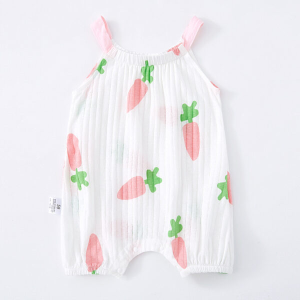 Baby Sling Bag Fart Clothing Baby Sleeveless One-piece - Image 6