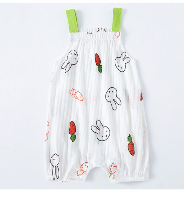 Baby Sling Bag Fart Clothing Baby Sleeveless One-piece - Image 7
