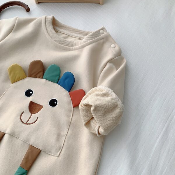 Baby Super Cute Jumpsuit South Korea Cartoon Crawling Suit - Image 6
