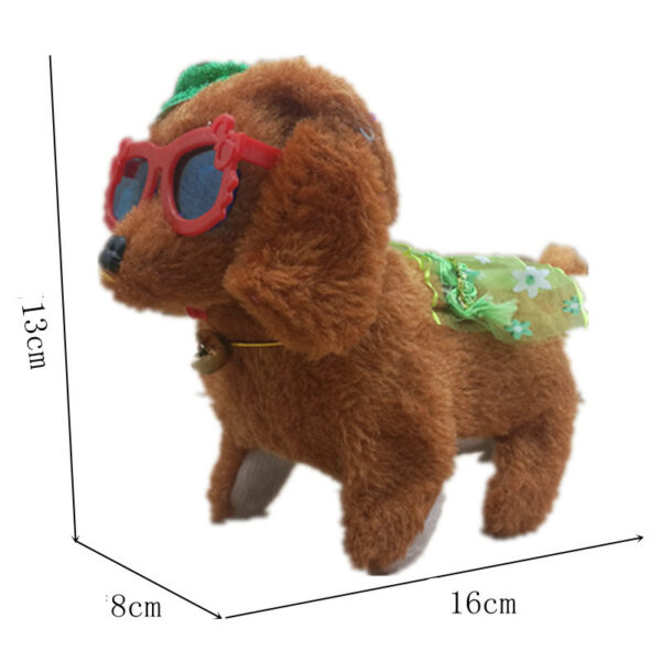 Electronic robot dog simulation teddy walking rope puppy - Image 5