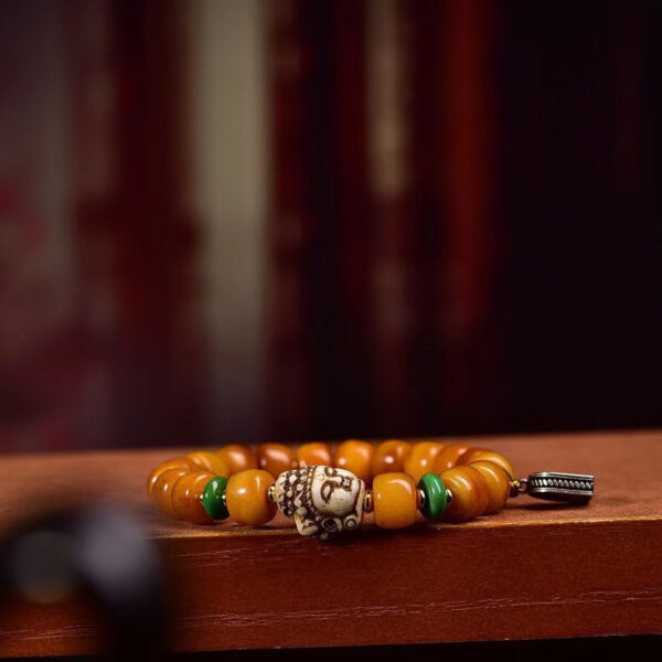 Yak Bone Antique Bracelet Retro Men's And Women's Versatile Bracelet - Image 5