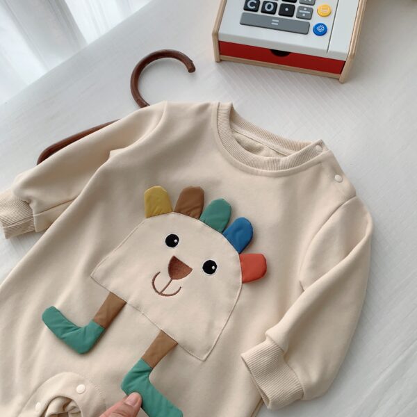 Baby Super Cute Jumpsuit South Korea Cartoon Crawling Suit - Image 10
