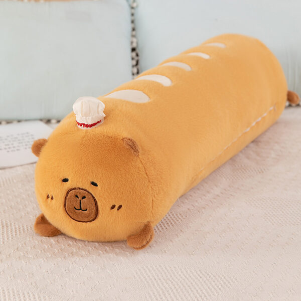 Capybara Croissant French Stick Plush Toy Large - Image 10