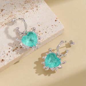 S925 Sterling Silver Love Earrings