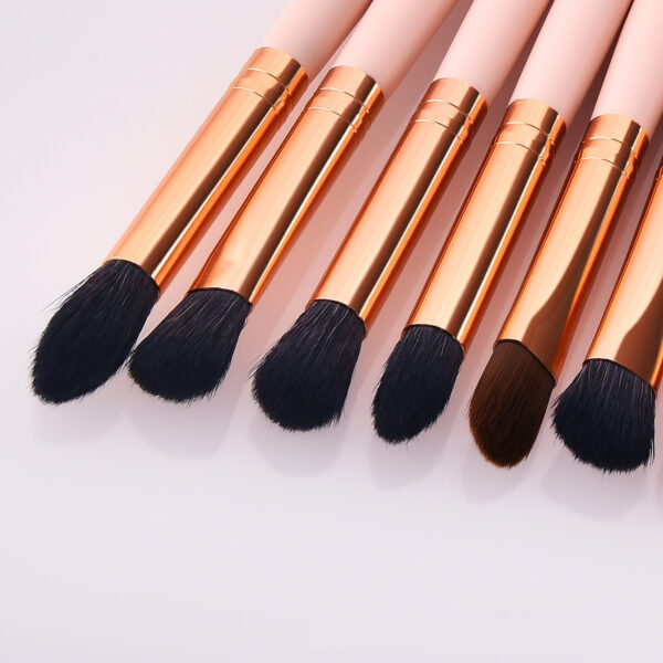Makeup Wooden Handle Powder Gold Beauty Tools Makeup Brush - Image 4