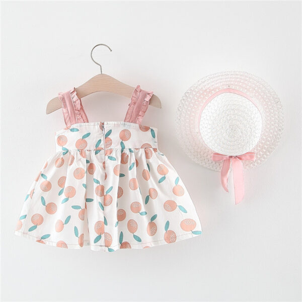 Baby girl thin princess dress - Image 5