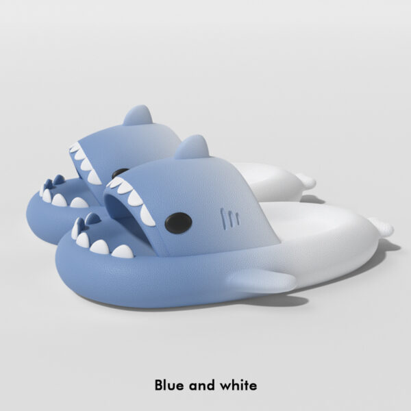 Gradient Shark Slippers Men's Home Bathroom Non-slip - Image 6