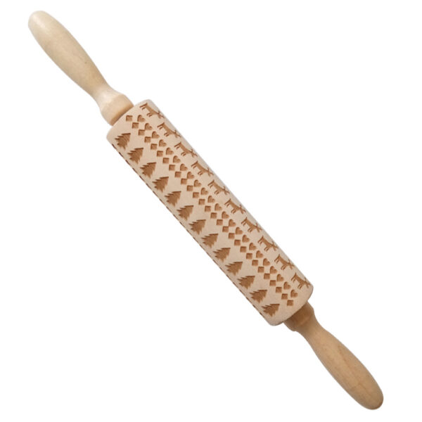 Wooden Cookie Dough Stick Crafts For Christmas - Image 6