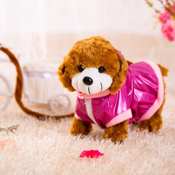 New 48 one generation of generation of generation of creative electric lead rope puppy electronic pet remote control child plush toy dog - Image 5
