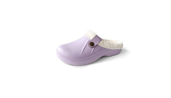 Female Plus Size Fleece-lined Home Cotton Slippers - Image 5