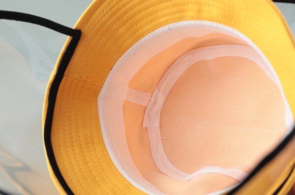 Child Protection Products Hot Buy Anti-spitting Protective Hat Dustproof Cover Kids Boys Girls Fisherman Hat - Image 7