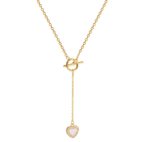 Design Love Titanium Steel Necklace For Women - Image 5
