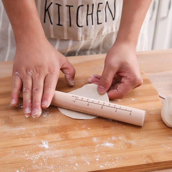 Rolling Pin Solid Wood Press Stick Bar - Image 3
