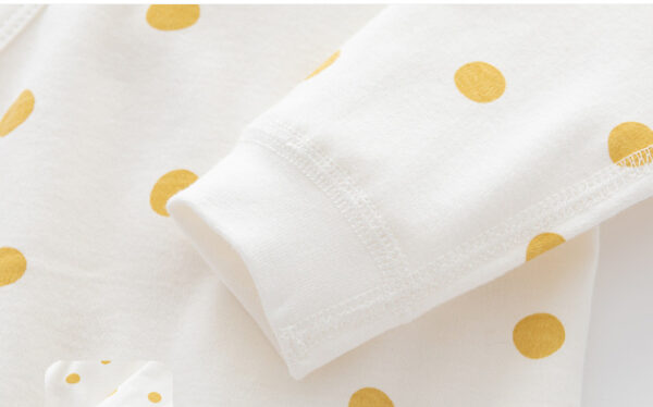 Girls' Fashion Personalized Polka Dot Romper - Image 3