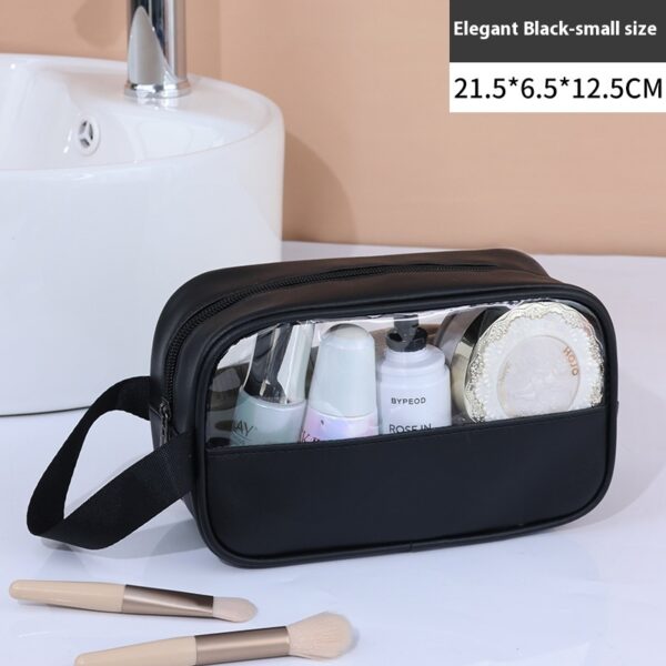 Large Capacity Cosmetic Bag Women's Transparent - Image 3