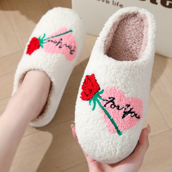 Indoor Home Plush Thermal Slippers - Image 10
