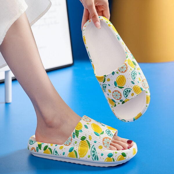 Women's Graffiti Stool Soft Sole Slippers - Image 2