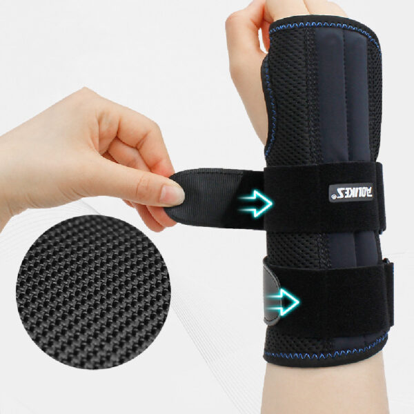 Sports Steel Plate Support Wristband - Image 6