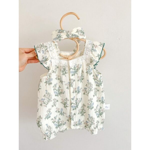 Summer Cotton Thin Baby One-pieces Short Sleeve Onesie - Image 10