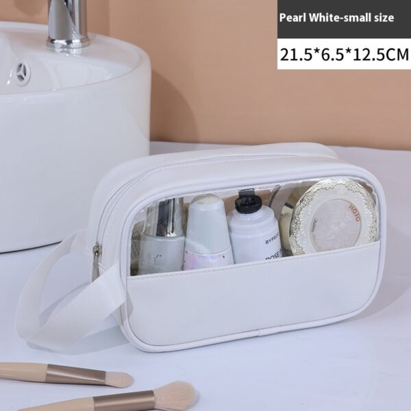 Large Capacity Cosmetic Bag Women's Transparent - Image 8