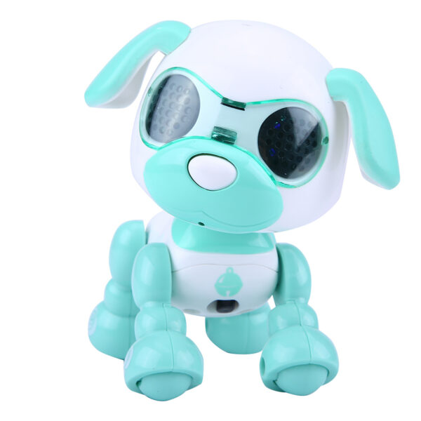 Robot Dog Pet Toy Smart Kids Interactive Walking Sound Puppy LED Educational Gift (Green) - Image 7