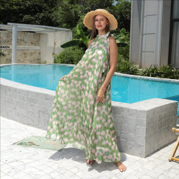 Women's Fashion Simple Printed Dresses - Image 2