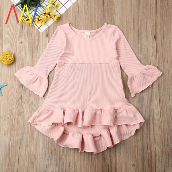 Jeans Kids Elegant Shirts Clothes Girls Dress For Girl - Image 2