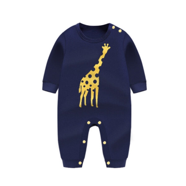 Baby Long-sleeved Romper Jumpsuit Spring And Autumn Baby Clothes - Image 4