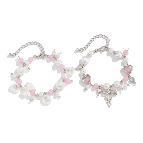Love Heart Bow Tie Cute Jewelry Design - Image 4