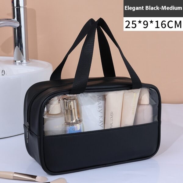 Large Capacity Cosmetic Bag Women's Transparent - Image 5