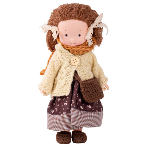 Handmade Waldorf Pure Cotton Doll - Image 2
