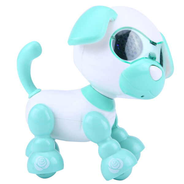 Robot Dog Pet Toy Smart Kids Interactive Walking Sound Puppy LED Educational Gift (Green) - Image 3