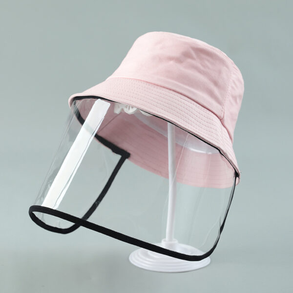 Child Protection Products Hot Buy Anti-spitting Protective Hat Dustproof Cover Kids Boys Girls Fisherman Hat - Image 4