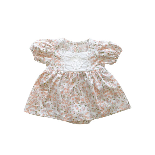 Korean Version Of Floral Princess Dress - Image 5