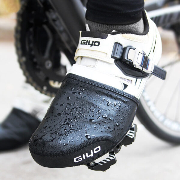 Windproof And Warm Mountain Bike Road Bike Self-Locking Riding Shoe Tip Cover - Image 2