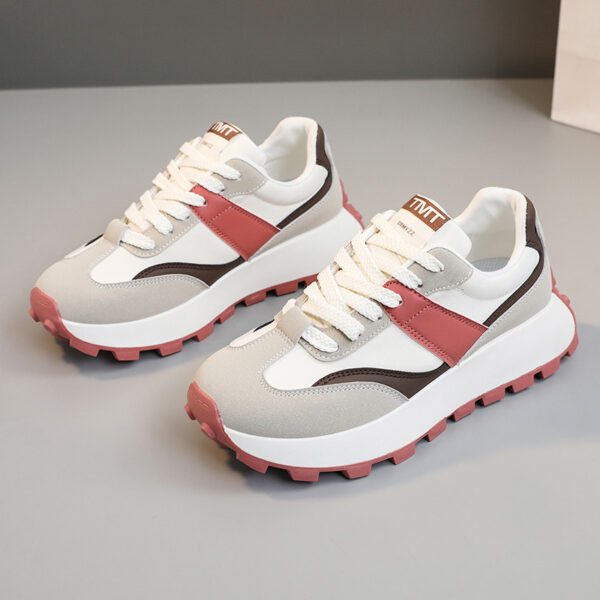 Color Matching Sports Women's Shoes Breathable Platform - Image 7